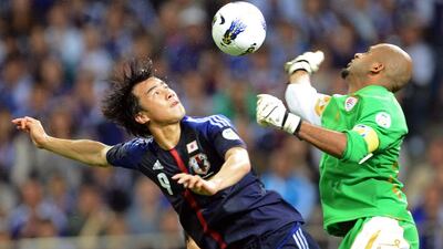 Shinji Okazaki has scored 14 goals for Mainz in the Bundesliga this season, a record for a Japanese. Toshifumi Kitamura / AFP