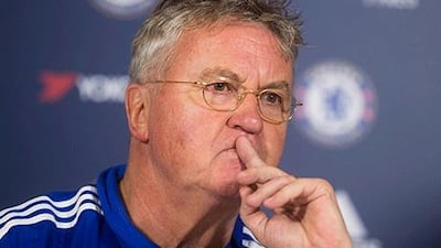 Guus Hiddink has not enjoyed much success as manager in recent times and will be eager to rectify it during his second stint at Chelsea. Will Oliver / EPA