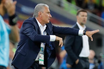 Brazil manager Tite says expectations are growing on his side to win the World Cup following Germany's elimination at the group stage. EPA