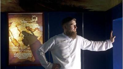 Lewis Bullock spends his days working at the Sheikh Obaid bin Thani House, one of the oldest preserved buildings in Dubai.