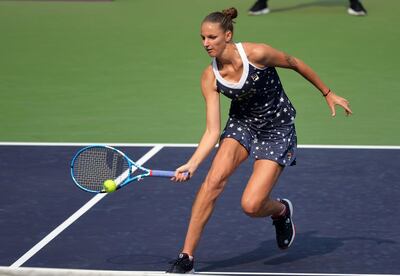 Karolina Pliskova recently won the Tokyo Open title. AFP