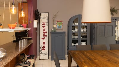 Ms Walraven says her home has a minimalist style