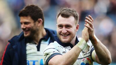 Stuart Hogg. Ian MacNicol / Getty Images