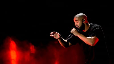 Drake performs at the 2016 iHeartRadio Music Festival at T-Mobile Arena in Las Vegas. Getty