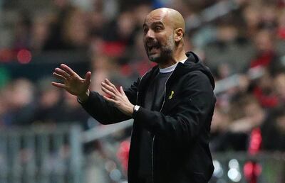 Manchester City manager Pep Guardiola took time to explain his transfer policy. Hannah Mckay / Reuters