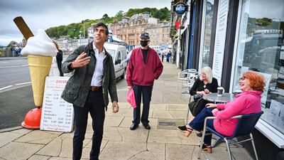 The British public has been paying a lot of attention to Mr. Sunak in recent times. Getty Images