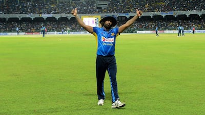 It was clearly an emotional night for the man. Ishara S Kodikara / AFP