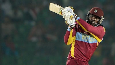 Chris Gayle and West Indies won the 2012 World Twenty20 tournament. Punit Paranjpe / AFP