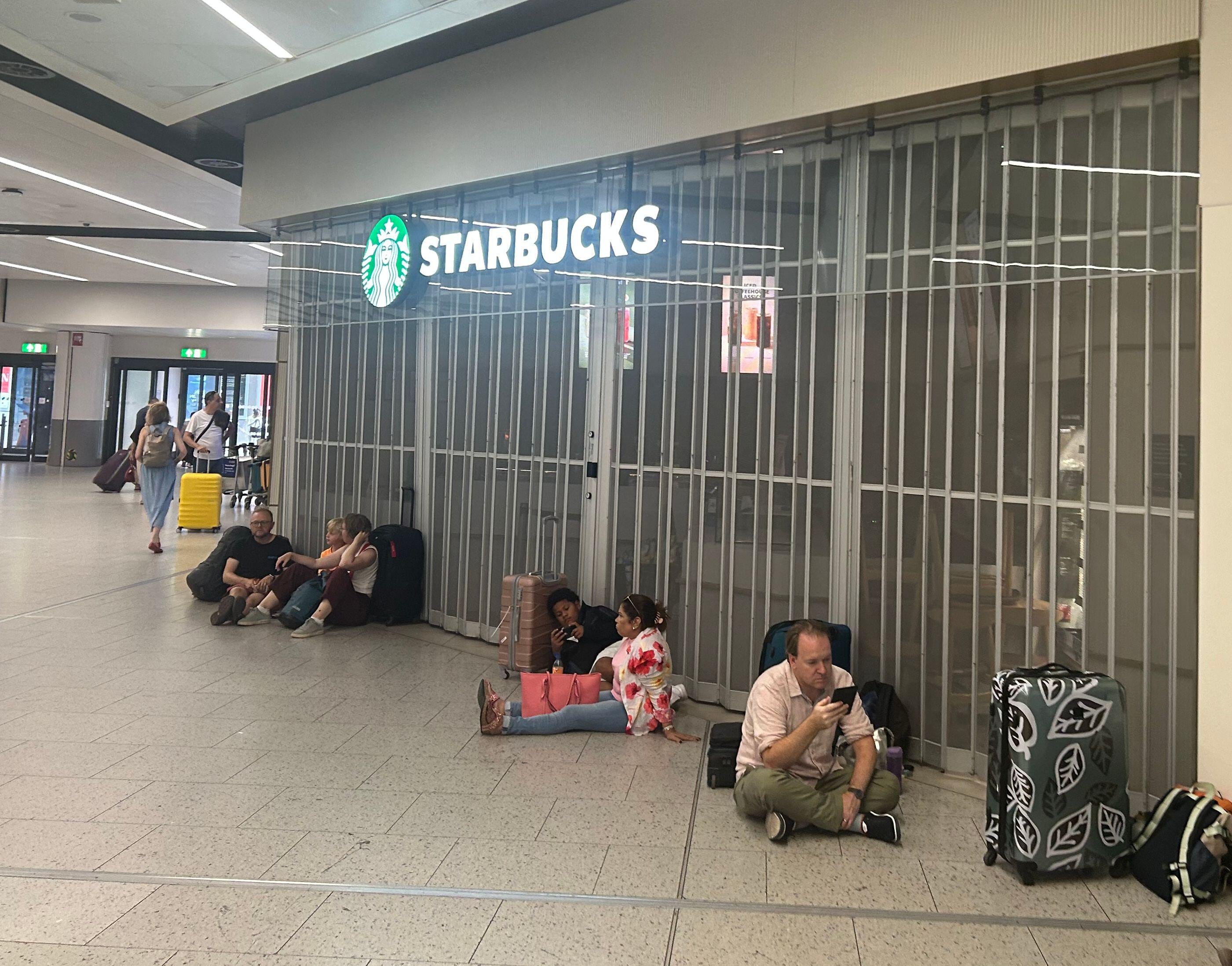 Image linked from the original feed: Anger over Gatwick Airport contingency plans after day without water