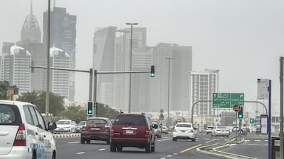 Sandstorms expected in Dubai and other emirates this week. Antonie Robertson / The National