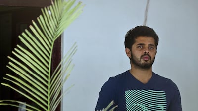 Shanthakumaran Sreesanth was banned for life by the Indian board for spot-fixing. Manan Vatsyayana / AFP