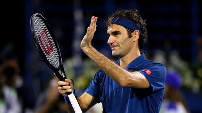 Federer had lost his previous two matches with Coric but was dominant this time around. Getty