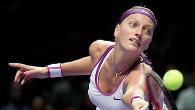 Petra Kvitova, 25, of the Czech Republic, split from her coach of seven years, David Kotyza, last month following her second round exit from the Australian Open. (AP Photo/Joseph Nair)
