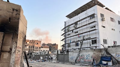 Kamal Adwan Hospital has faced five days of assault by the Israeli military, the hospital's director told The National. AFP