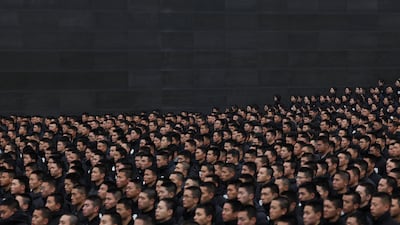 A memorial ceremony to mark the 1937 Nanjing Massacre, in Nanjing, China. Reuters
