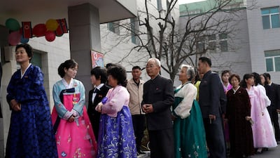 Voters are presented with just one state-sanctioned candidate per district and they cast ballots to show their approval or, very rarely, disapproval. AP