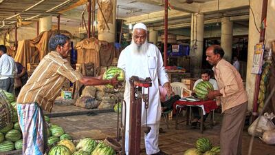 Crawford Market has one of the best fruit markets in Mumbai. Subhash Sharma for The National
