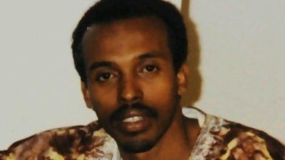 Mahamud Said Omar, who is accused of providing money and fighters to Al Shabab, a terror group at the centre of much of the violence in Somalia.