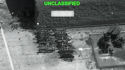 US forces have bombed targets in Iran for 11 straight nights. AFP