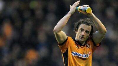 Stephen Hunt, the Wolves' goalscorer. Andrew Yates / AFP Photo