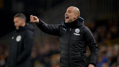 Manchester City's manager Pep Guardiola has had a relatively disappointing domestic campaign. EPA
