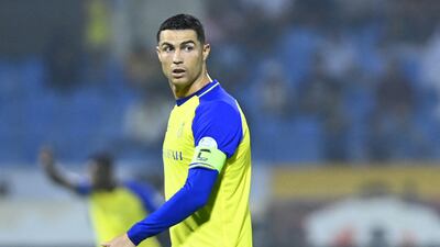 Cristiano Ronaldo has failed to score in half the league games he has played since switching to Al Nassr. AFP