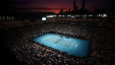 A general view of the men's final. Reuters