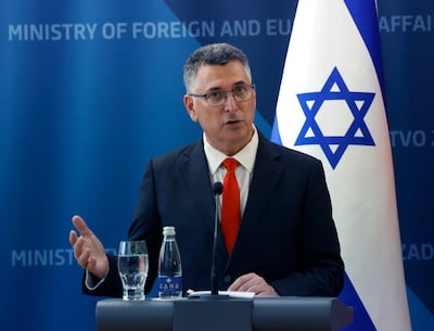 Dutch diplomats in Ramallah have seven days to hand over their credentials, Israeli Foreign Minister Gideon Saar said. EPA