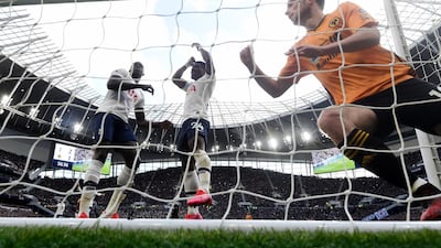 Striker: Diogo Jota (Wolves) – In a rich vein of form. The Portuguese scored two goals and played a part in the other as Wolves beat Tottenham to close in on the top four. EPA