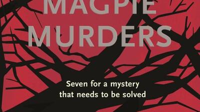 Magpie Murders by Anthony Horowitz. Courtesy Orion Publishing Group