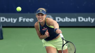 Angelique Kerber won two grand slam titles and rose to world No 1 in 2016. Mahmoud Khaled / EPA
