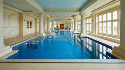 The property has a 22-metre indoor pool