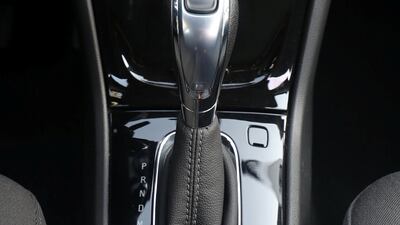 The gearbox is a six-speed automatic. Chris Whiteoak / The National