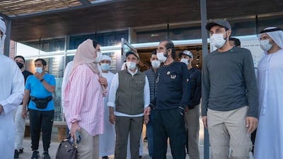 Sheikh Mohammed bin Rashid Al Maktoum tours Hatta. Twitter
