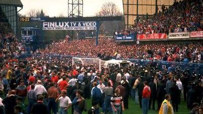 Ninety-six Liverpool fans died on April 15, 1989 at Hillsborough.