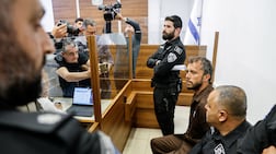 Activist Thiago Avila, a member of the Global Sumud Flotilla detained by Israel, sits at a magistrate's court to attend a detention extension hearing in Ashkelon, southern Israel, May 3, 2026. REUTERS / Amir Cohen