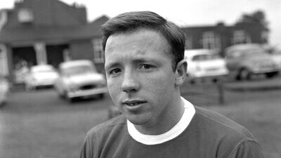 Manchester United's Nobby Stiles in 1961. PA