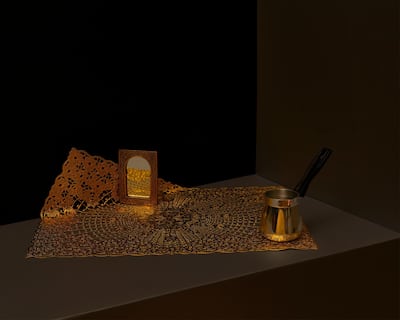 Still life compositions of Maya-Ines Touam that juxtapose Eastern and Western elements as an allusion to her French-Algerian background. Courtesy of the artist