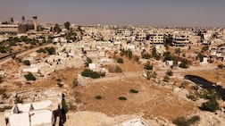 Jobar, on the outskirts of Damascus, was heavily damaged by shelling during the Syrian civil war. Ahmad Fallaha / The National