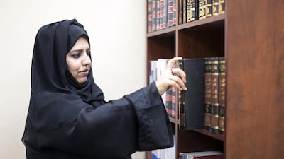 Lawyer Huda Al Falamarzy says there are so many impostors around. Reem Mohammed / The National