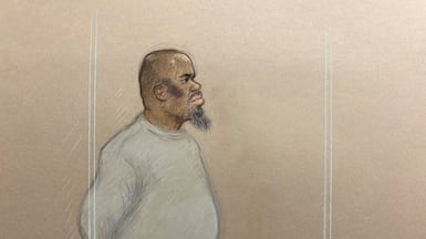 Essa Suleiman who has been charged with attempted murder over an attack during which two Jewish men were stabbed in Golders Green, north London, in what police are treating as a terrorist incident, sits at Westminster Magistrates’ Court, in London, Britain, May 1, 2026, in this courtroom sketch. REUTERS / Julia Quenzler