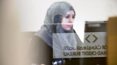 The newly-opened Al Etihad Credit Bureau in Abu Dhabi. Silvia Razgova / The National