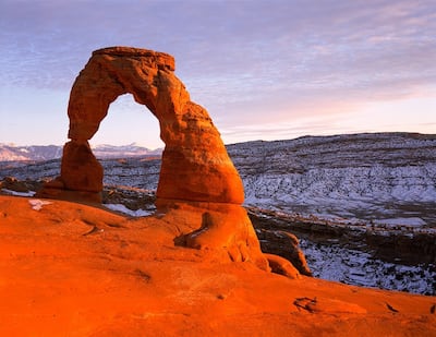 Delicate Arch at Arches National Park, near Moab in Utah, is a popular tourist draw. Photo: National Parks Service