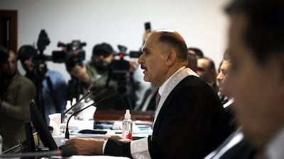 Judge Jassim Mohammed Aboud, head of the Iraqi Federal Supreme Court. EPA