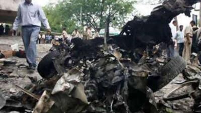 The city was hit by a series of 16 blasts, with the low-intensity bombs placed on bicycles and in lunch boxes across the city.