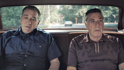 Robert De Niro and Al Pacino in The Irishman (2019)