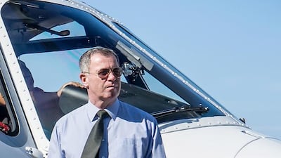 Handout of Star Wars helicopter pilot Andrew Masterson. Courtesy Andy Nettleton