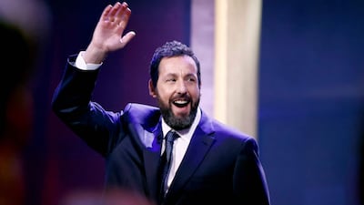 Adam Sandler during the 24th Mark Twain Prize For American Humour event at Kennedy Centre on March 19, 2023 in Washington DC. Getty Images via AFP