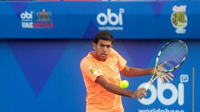 Rohan Bopanna had initially picked Saketh Myneni to play alongside him at the Olympics. Jeffrey E Biteng / The National