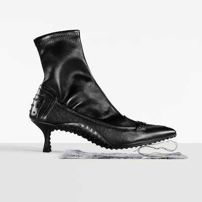 Leather ankle boots by Alessandro Dell'Acqua for Tod's. Courtesy Tod's